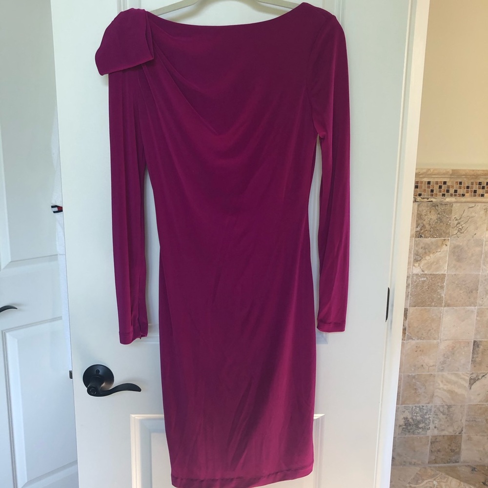 Badgley Mischka Long sleeve dresses 💜